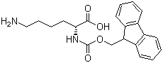 Fmoc-D-Lysine molecular structure (CAS 110990-08-4)