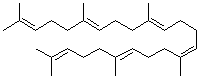 (E,E,E,E)-Squalene molecular structure (CAS 111-02-4)