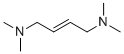 structure of CAS# 111-52-4, N,N,N',N'-Tetramethyl-2-butene-1,4-diamine;(E)-N,N,N',N'-tetramethylbut-2-ene-1,4-diamine