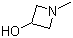 1-Methyl-3-azetidinol molecular structure (CAS 111043-48-2)