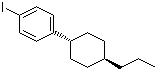 结构式 CAS# 111158-11-3, 4-(反式-4-丙基环己基)碘苯