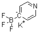structure of CAS# 1111732-87-6, Trifluoro-4-pyridinyl-borate potassium