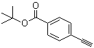结构式 CAS# 111291-97-5, 4-乙炔基苯甲酸叔丁酯