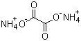 Ammonium oxalate molecular structure (CAS 1113-38-8)