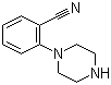 结构式 CAS# 111373-03-6, 1-(2-氰基苯基)哌嗪