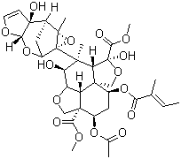 结构式 CAS# 11141-17-6, 印楝素