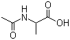 structure of CAS# 1115-69-1, N-Acetyl-DL-alanine;2-Acetylamino-propionic acid