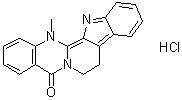 结构式 CAS# 111664-82-5, 去氢吴茱萸碱盐酸盐