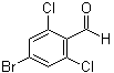 4-Bromo-2,6-dichlorobenzaldehyde molecular structure (CAS 111829-72-2)