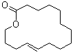 (12E)-Oxacyclohexadec-12-en-2-one molecular structure (CAS 111879-80-2)