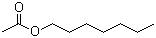 Heptyl acetate molecular structure (CAS 112-06-1)
