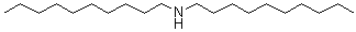 Didecylamine molecular structure (CAS 1120-49-6)