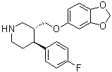 (+)-Paroxetine molecular structure (CAS 112058-85-2)