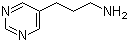 5-Pyrimidinepropanamine molecular structure (CAS 112104-02-6)