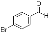 对溴苯甲醛分子结构 (CAS 1122-91-4)