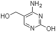 结构式 CAS# 1123-95-1, 2-羟基-4-氨基-5-羟甲基嘧啶; 5-羟甲基胞嘧啶