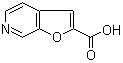 structure of CAS# 112372-15-3, Furo[2,3-c]pyridine-2-carboxylic acid