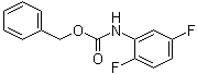 结构式 CAS# 112434-18-1, (2,4-二氟苯基)氨基甲酸苄酯