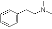 structure of CAS# 1126-71-2, N,N-Dimethylbenzeneethanamine;N,N-Dimethylphenylethylamine; N-(2-Phenylethyl)dimethylamine; N-Phenethyldimethylamine; NSC 1849; [(Dimethylamino)ethyl]benzene