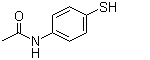 结构式 CAS# 1126-81-4, 4-乙酰氨基苯硫酚