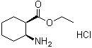 结构式 CAS# 1127-99-7, 顺式-2-氨基环己烷羧酸乙酯盐酸盐