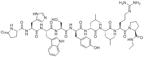 Leuprolide Acetate EP Impurity G molecular structure (CAS 112710-57-3)