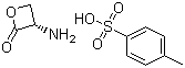 structure of CAS# 112839-95-9, (S)-3-Aminooxetan-2-one 4-methylbenzenesulfonate