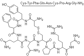 Argipressine molecular structure (CAS 113-79-1)