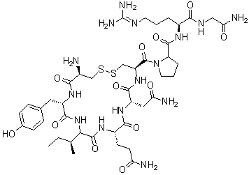8-L-Arginineoxytocin molecular structure (CAS 113-80-4)