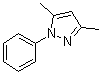 3,5-Dimethyl-1-phenyl-1H-pyrazole molecular structure (CAS 1131-16-4)