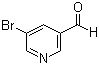 structure of CAS# 113118-81-3, 5-Bromo-3-pyridinecarboxaldehyde;5-Bromopyridine-3-carboxaldehyde; 5-Bromonicotinaldehyde