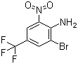 structure of CAS# 113170-71-1, 4-Amino-3-bromo-5-nitrobenzotrifluoride;2-Bromo-6-nitro-4-(trifluoromethyl)aniline