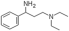 N3,N3-Diethyl-1-phenyl-1,3-propanediamine molecular structure (CAS 113640-41-8)