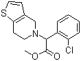 structure of CAS# 113665-84-2, Clopidogrel;Methyl (2S)-2-(2-chlorophenyl)-2-(9-thia-4-azabicyclo[4.3.0]nona-7,10-dien-4-yl)acetate