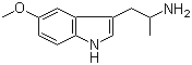 5-Methoxy-alpha-methyltryptamine molecular structure (CAS 1137-04-8)