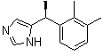 Dexmedetomidine molecular structure (CAS 113775-47-6)