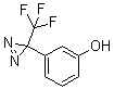 3-[3-(Trifluoromethyl)-3H-diazirin-3-yl]phenol molecular structure (CAS 113787-85-2)