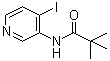 N-(4-Iodo-3-pyridyl)-2,2-dimethylpropanamide molecular structure (CAS 113975-32-9)