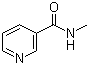 structure of CAS# 114-33-0, N-Methylnicotinamide