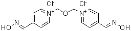 structure of CAS# 114-90-9, Obidoxime hydrochloride;Toksobidin; Toxobidin; Toxogonin; Toxogonin dichloride; Toxogonine
