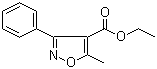 结构式 CAS# 1143-82-4, 5-甲基-3-苯基异恶唑-4-羧酸乙酯; 3-苯基-5-甲基-4-异恶唑甲酸乙酯; 5-甲基-3-苯基异噁唑-4-羧酸乙酯