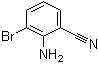 structure of CAS# 114344-60-4, 2-Amino-3-bromobenzonitrile;3-Bromoanthranilonitrile