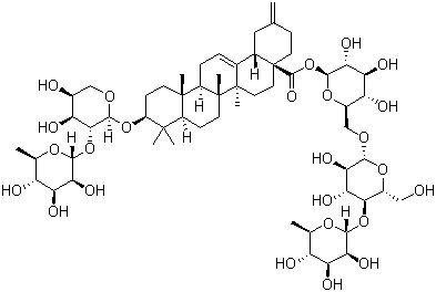 Ciwujianoside B molecular structure (CAS 114902-16-8)