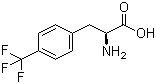 结构式 CAS# 114926-38-4, 4-(三氟甲基)-L-苯丙氨酸