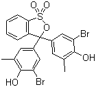 Bromocresol Purple molecular structure (CAS 115-40-2)