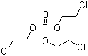 结构式 CAS# 115-96-8, 磷酸三(2-氯乙基)酯
