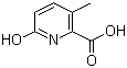structure of CAS# 115185-81-4, 6-Hydroxy-3-methylpyridine-2-carboxylic acid