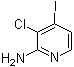 结构式 CAS# 1152617-24-7, 3-氯-4-碘-2-吡啶胺