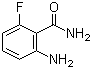 2-Amino-6-fluorobenzamide molecular structure (CAS 115643-59-9)