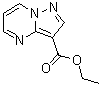 Pyrazolo[1,5-a]pyrimidine-3-carboxylic acid ethyl ester molecular structure (CAS 115932-00-8)